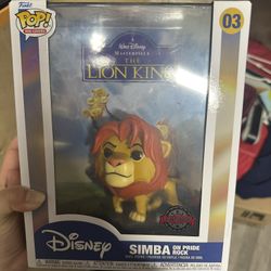 Funko Pop Simba Movie Cover Art Special Edition 03