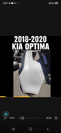 2018/2019/2020 kia Optima Rear Bumper Cover