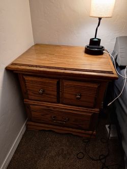 Wood Bedside Tables