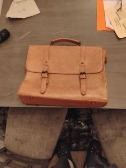 Leather Laptop Bag