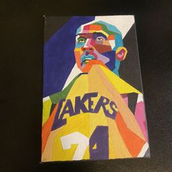 Small Kobe Painted Canvas
