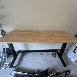 Husky Work Table - Adjustable Height 52"