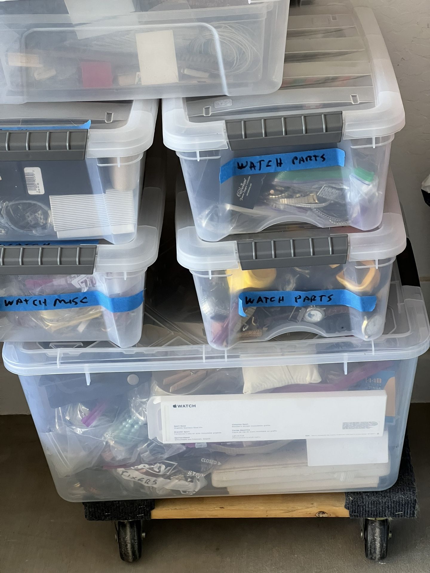 Watches , Watch parts. And Tools 