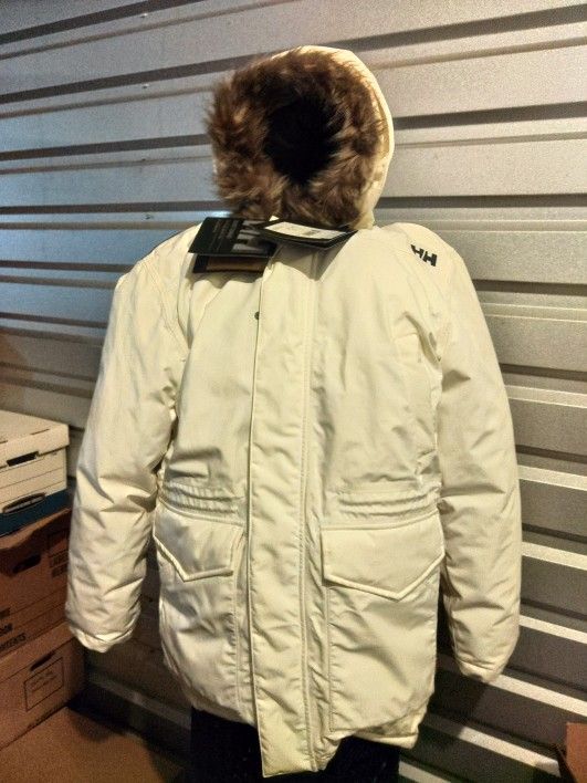 Brand New Helly Hansen Nordic Goose Down Parka Men's Large