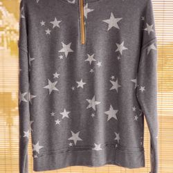 Grayson Threads: Size: M/ Gray Star top Sweater