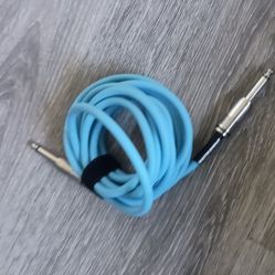 Blue Instrument Cable 10ft