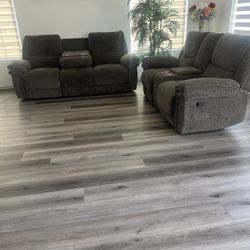 Set De Sofas Y Palma