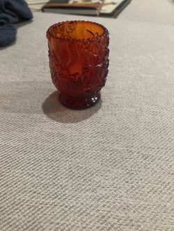 Vintage Glass Votive