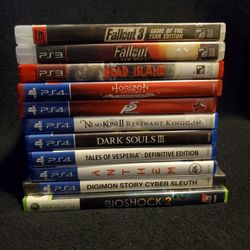 Various Console Games 