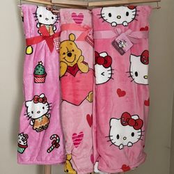 Disney/Sanrio Blankets 