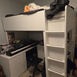 Ikea Loft Desk Combo 