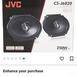 JVC 6x8 New Speakers