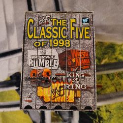 WWF Classic 5 Of 1998 VHS 