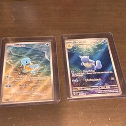 151 Squirtle and Wartortle