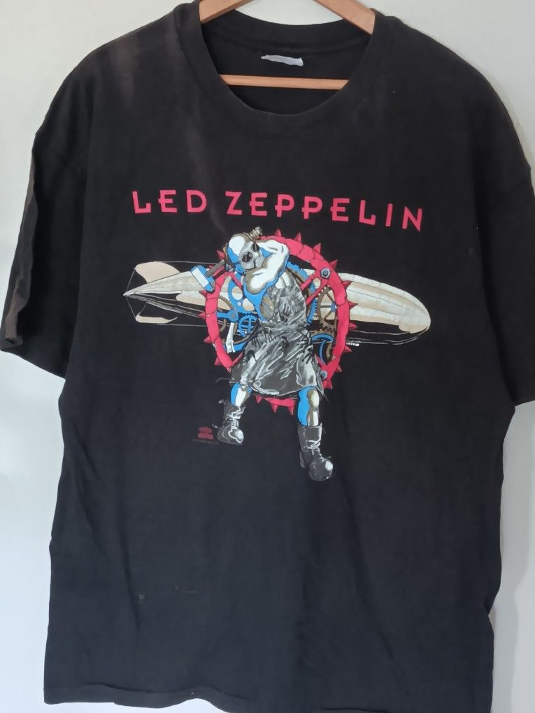 Vintage 90s Led Zeppelin Zoso Tshirt