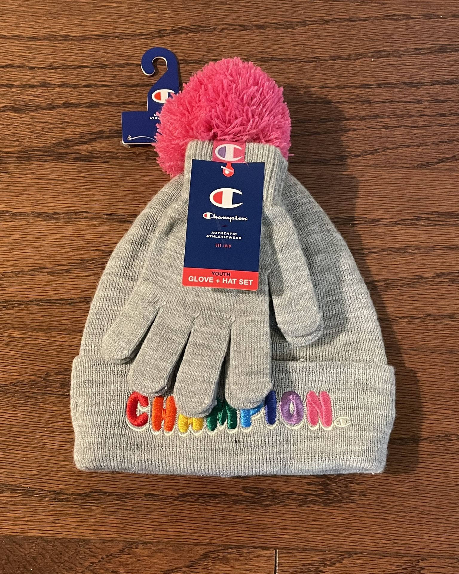 Youth Champion Glove And Hat Set