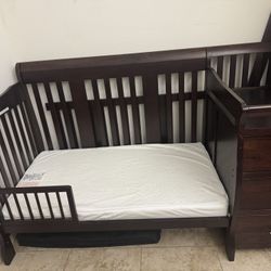 Wooden Convertible Crib