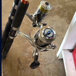 Las Dos Varas Con El Carrete