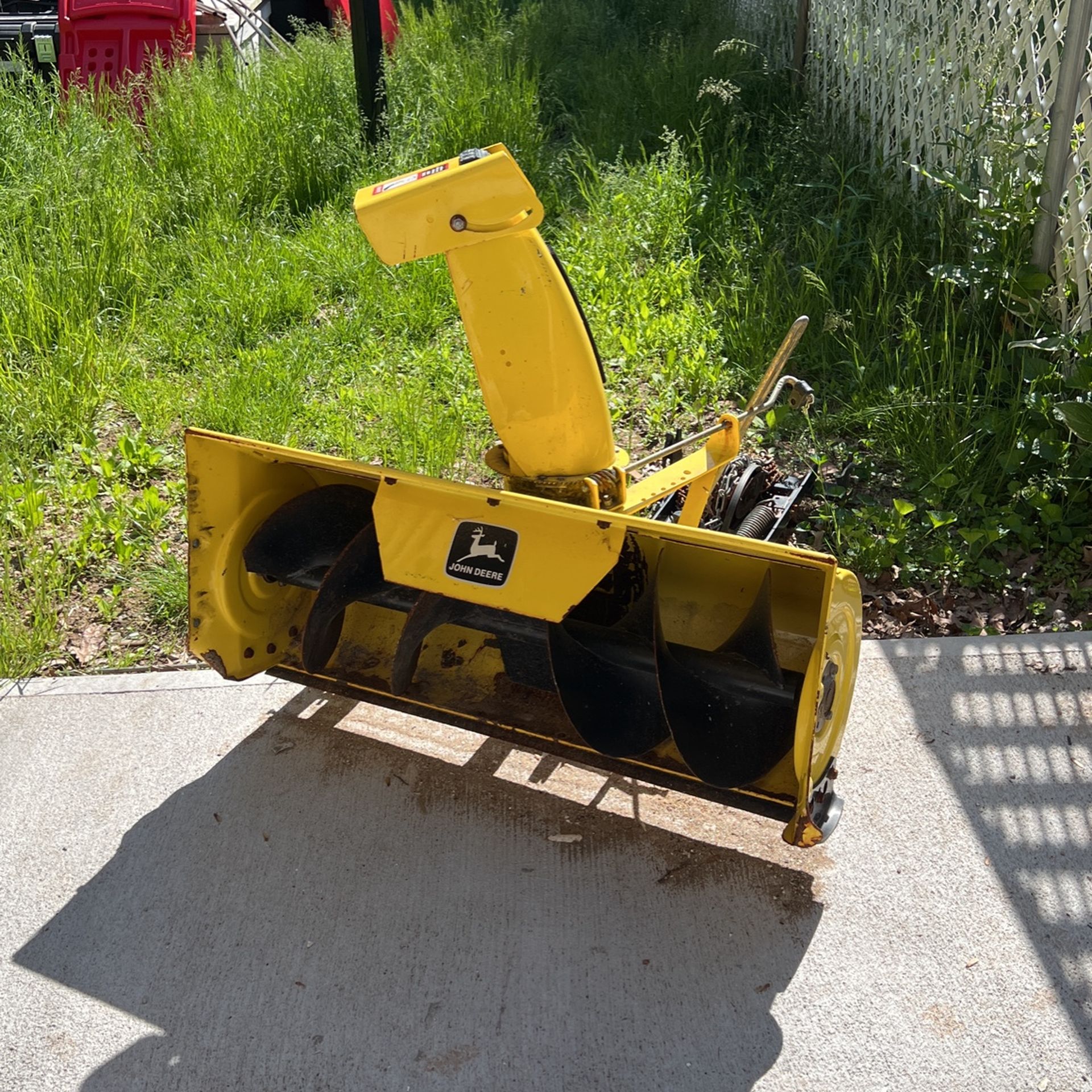John Deere Snowblower