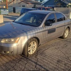 2008 Hyundai Sonata Lx Sedan Grey