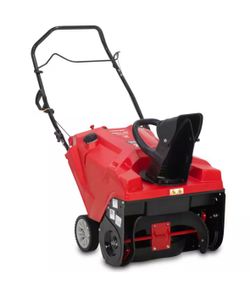 Troy-Bilt 21in 123cc Single Stage Gas Snow Blower