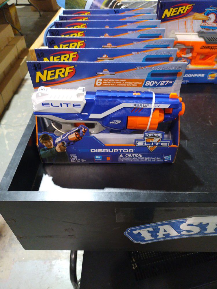 Nerf Elite 6 Dart Rotating Drum ( $10 Each.)
