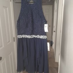 Navy Blue Party / Prom Dress
