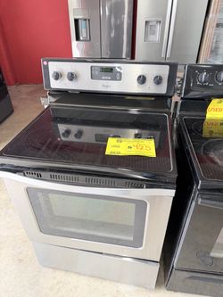 Whirlpool Electric Range Stainless Steel