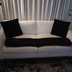White Small Sofa 