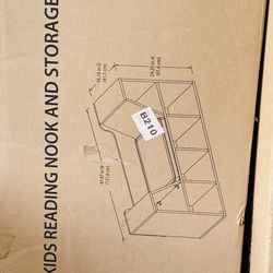 Kids Reading Nook And Storage 