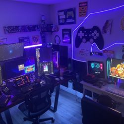 Dual Pc Set Up For Sale 