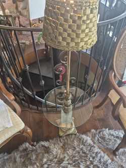 Floor Lamp vintage looking 46" High