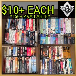 VHS Movie Tapes Pick Your Title 150+ Available Classics Disney Horror Comedy