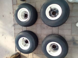 Used golf cart tires