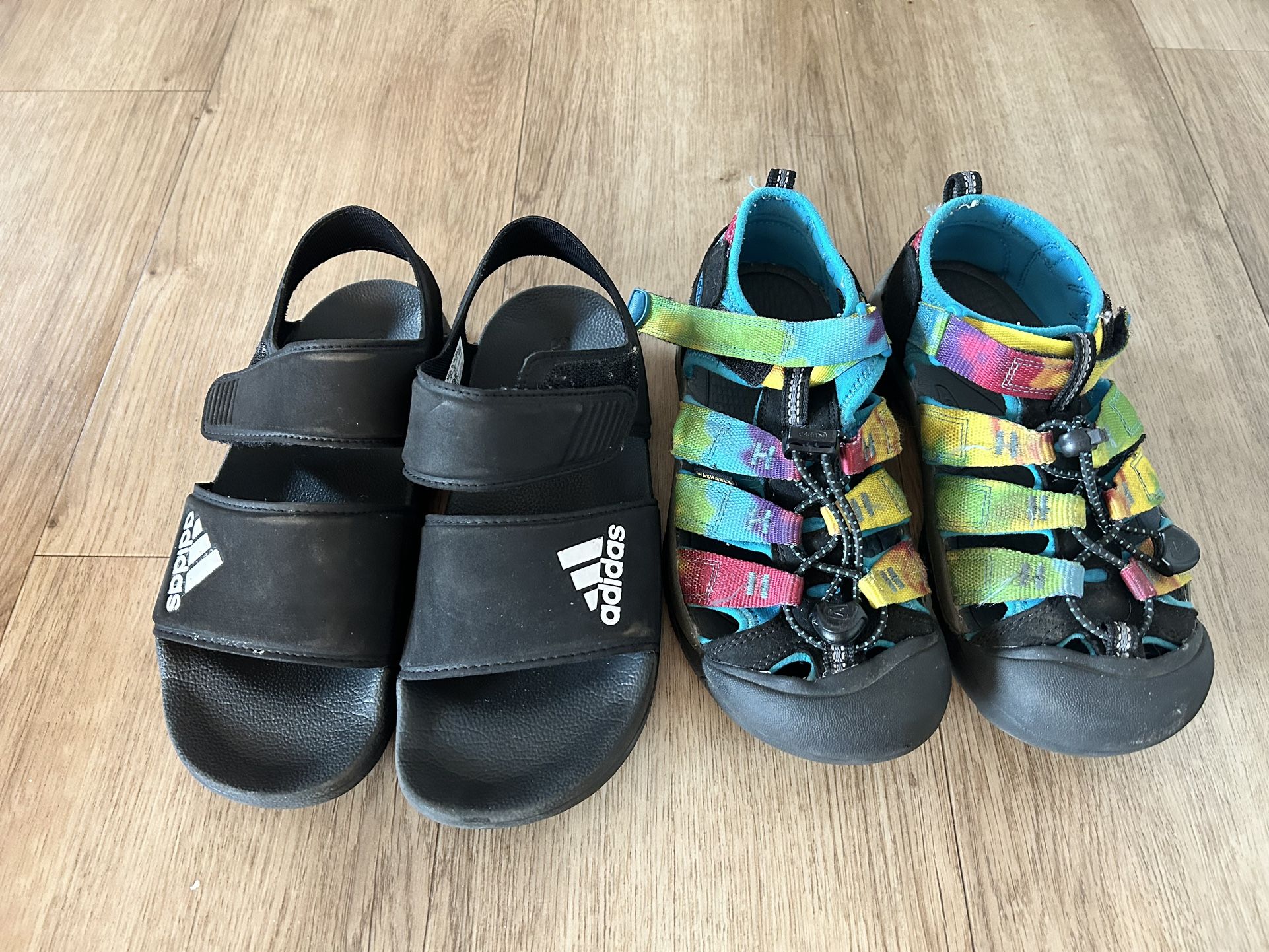 Kids Boys Sz 3 Youth (ADDIDAS, Keens)