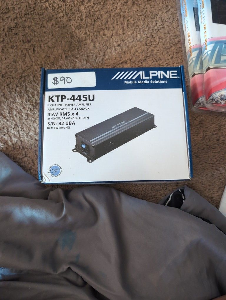Alpine Amplifier