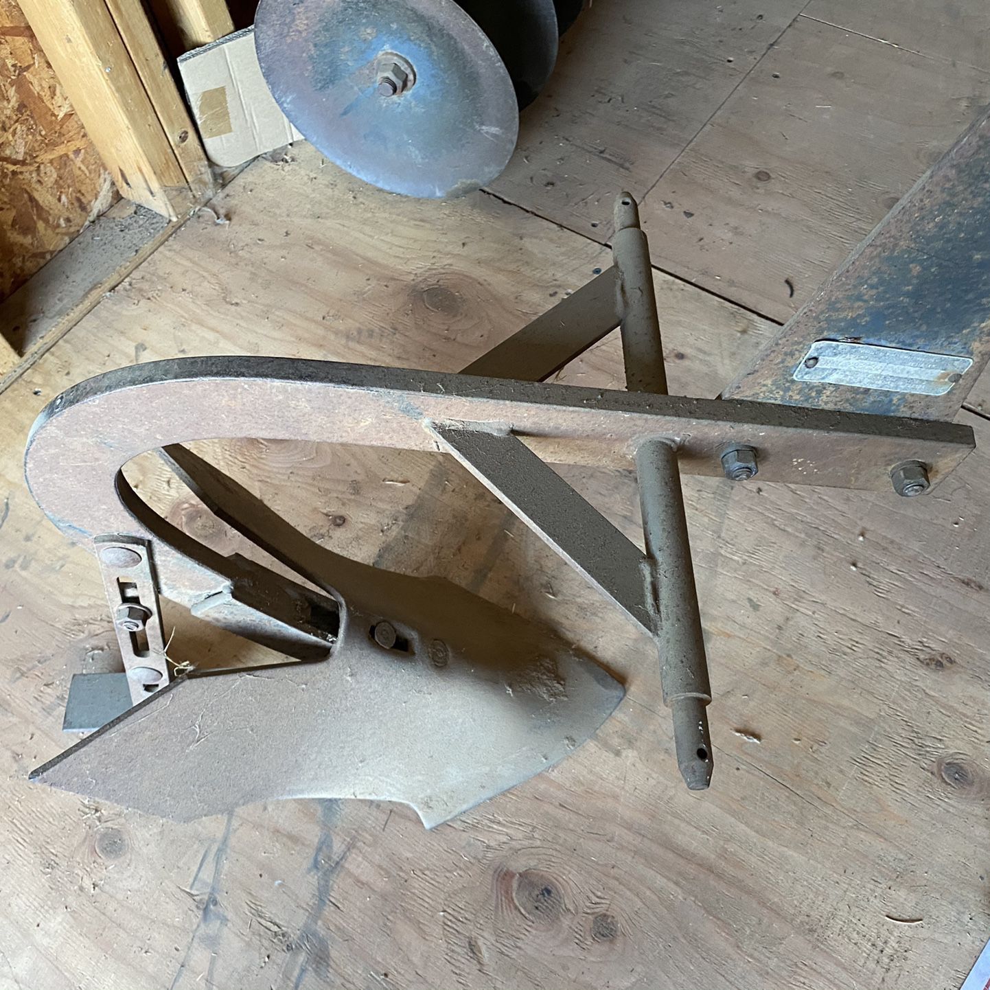 Vintage Sears And Roebuck 10 Disc Harrow And Plow