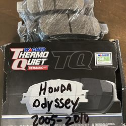 Honda Odyssey Brakes 