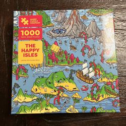 The Happy Isles 1000 Piece Puzzle