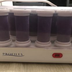 Profiles Hair Curlers - 20 Hot Rollers - Like New