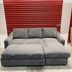 BRAND NEW! Coddle Aria Fabric Sleeper Sofa | Free Delivery & Install