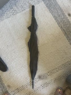 Black Full-Length Golf Umbrella