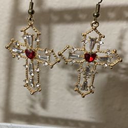 Cross Earrings