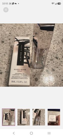 Fenty Beauty Glass Bomb Universal  Lip Luminizer+Plumper Glass Slipper Heat. Brand new
