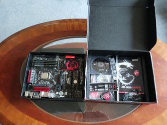 MSI gaming motherboard Z87- GD65