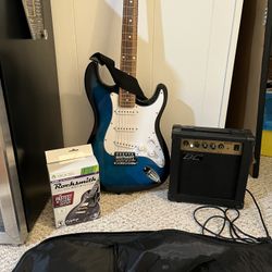 Electric Guitar, Amp and Rocksmith Xbox 360