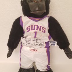 NBA Phoenix Suns Gorilla Mascot Plush Doll, 6.5-Inch x 3.5-Inch x 10-Inch,  Purple : : Toys & Games