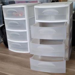 Sterilite 4 Drawer Plastic 