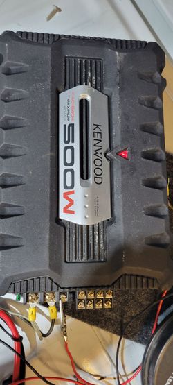 Kenwood amp 500w
