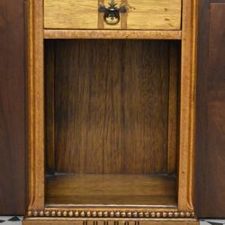 Classic Vintage Americana Hardwood Night Table